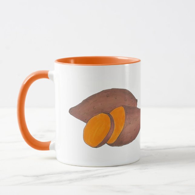 Taza Naranja Yam Baked Sweet Potato Cocinar Foodie Chef (Izquierda)