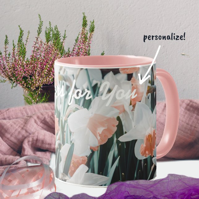 Taza Naranjas blancos en el jardín de primavera (Subido por el creador)