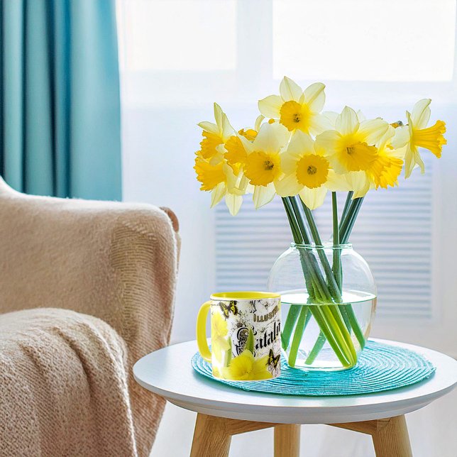 Taza Narcisos vintage (Subido por el creador)