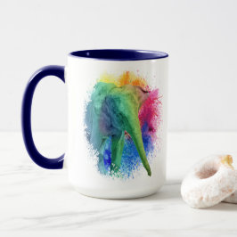 Taza Nariz elefante de Mandala