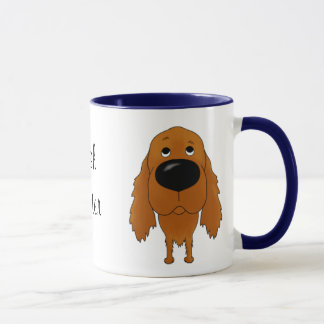 Taza Nariz grande Irish Setter