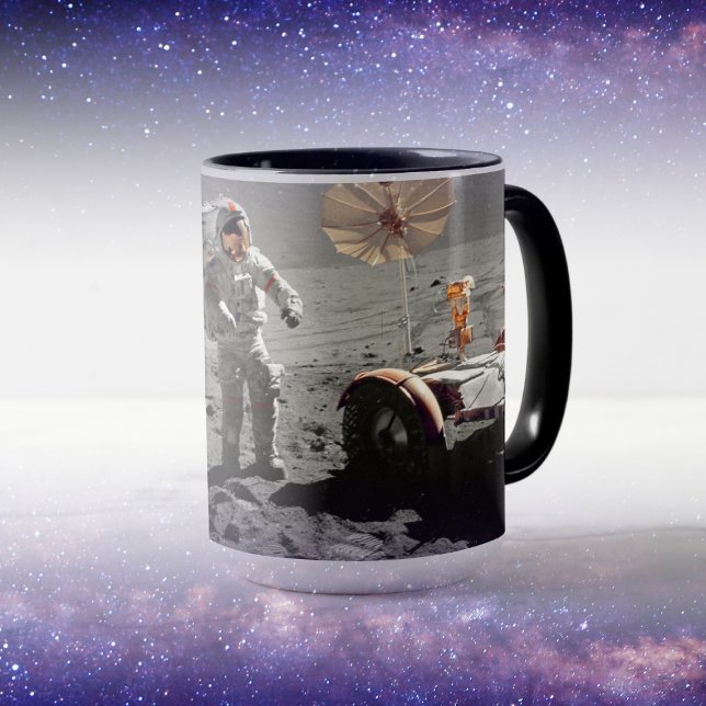 Taza NASA Apollo 17 lunar landing mission, 1972 (Subido por el creador)