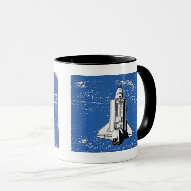 Taza NASA Space Shuttle Discovery Earth Orbit (Anverso derecho)