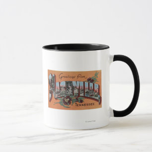 Taza Nashville, Tennessee - Escenas de letras grandes
