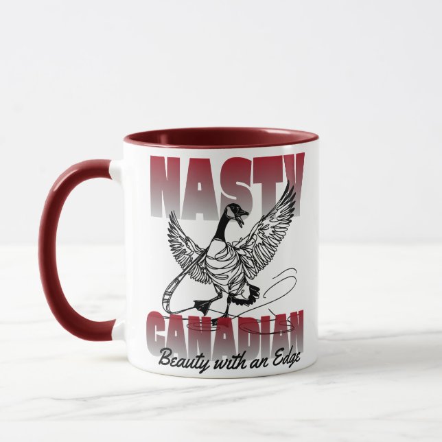 Taza Nasty Canadian Canada Goose (Izquierda)