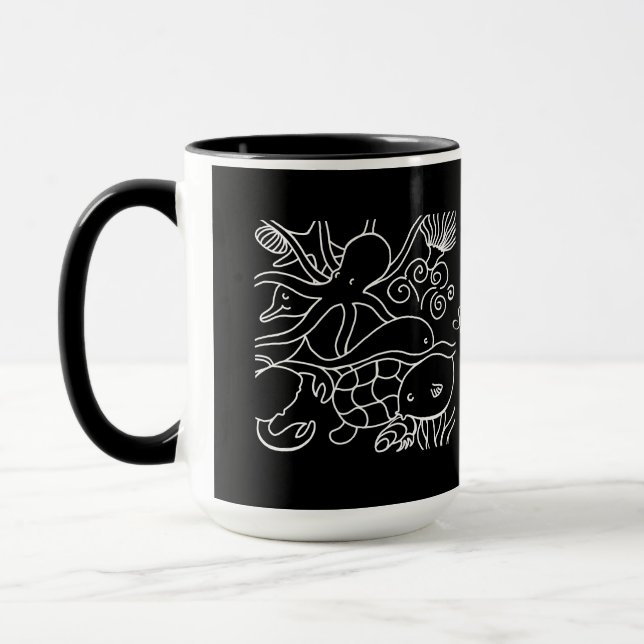 Taza Natación nocturna (Izquierda)