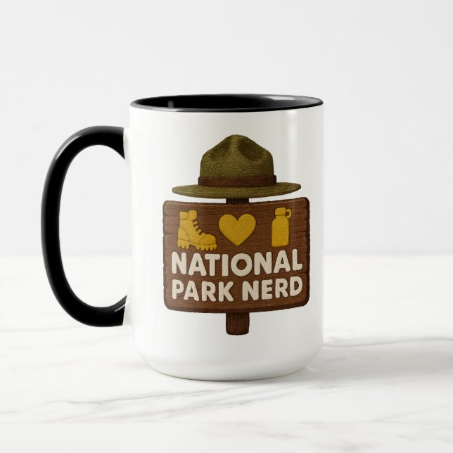 Taza National Park Nerd Premium (Izquierda)