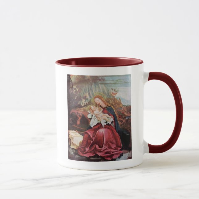 TAZA NATIVIDAD CON ÁNGELES - MAGIA DE NAVIDADES (Derecha)