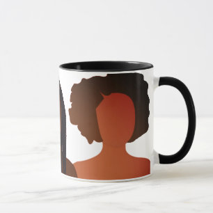 Taza natural del pelo