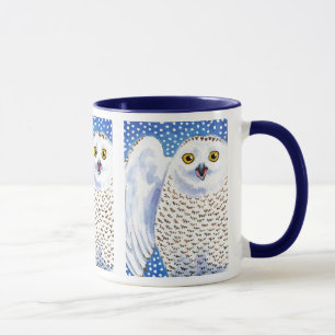 Taza Naturaleza de invierno de nevado suave