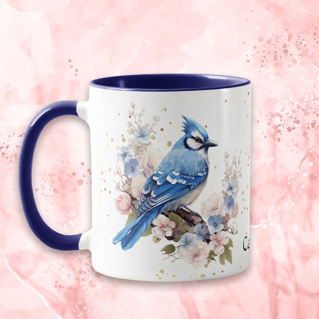 Taza Naturaleza de Jay Azul Primavera (Subido por el creador)