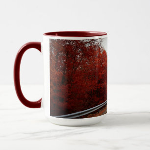 Taza Naturaleza escénica del otoño por la calle Mug