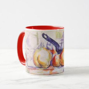 Taza Naturaleza muerta con cacerola de Paul Cezanne