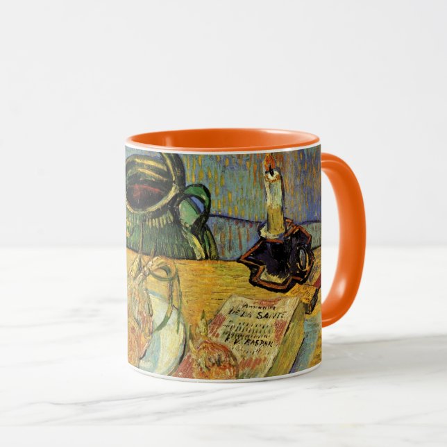 Taza Naturaleza muerta con tablero de dibujo de Vincent (Anverso derecho)