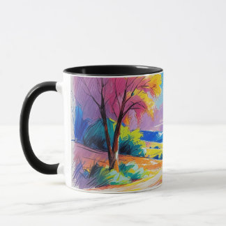Taza Nature et couleurs