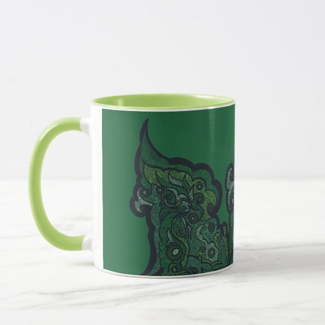 Taza Nature Meets Geometry Mug (Izquierda)