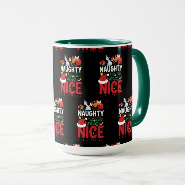 Taza Naughty es el nuevo lindo (Anverso derecho)