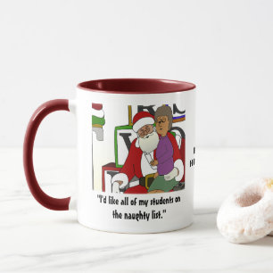 Taza Naughty List Combo Mug