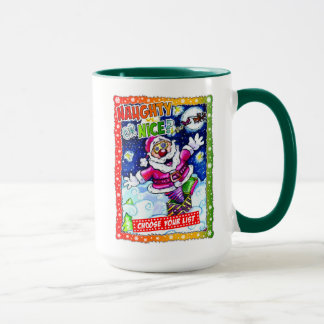 Taza Naughty or nice, choose your list