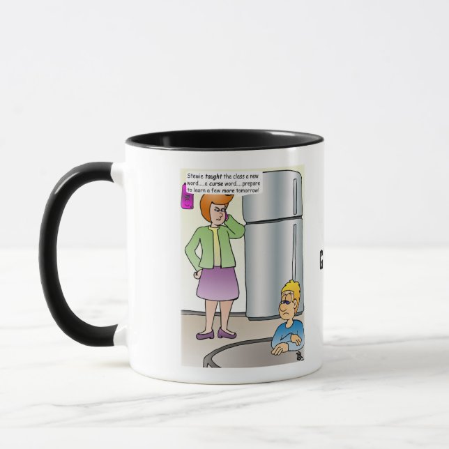 Taza Naughty Words Combo Mug (Izquierda)