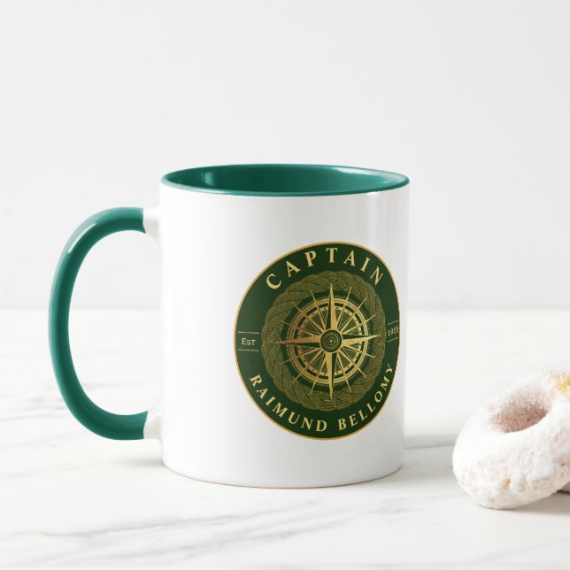 Taza Náutico de oro (Con donut)