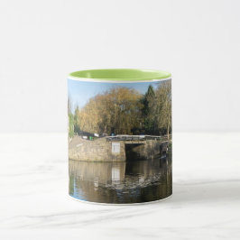 Taza Navegación Calder y Hebble: Esclusas de Salterhebb