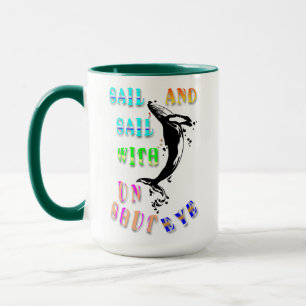 Taza Navegar Y Navegar Con Los Ojos Sin Cerrar