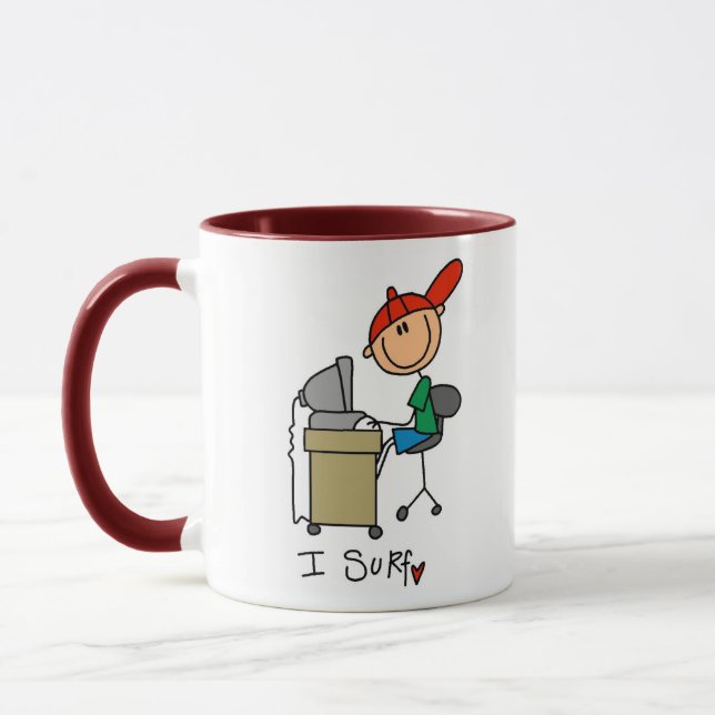 Taza Navego por la Web (Izquierda)