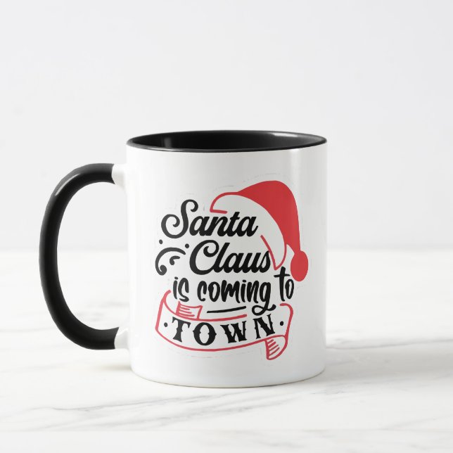 Taza Navidad acercándose  (Izquierda)