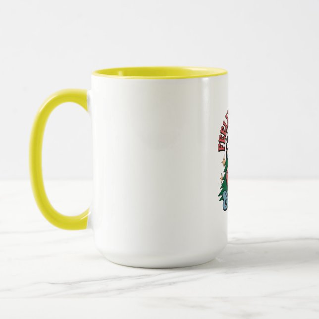 Taza Navidad Alegre Santa (Izquierda)