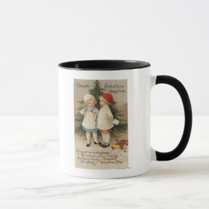 Taza Navidad caluroso GreetingKids por un árbol