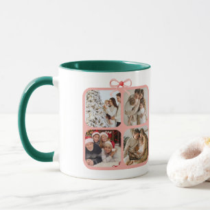 Taza Navidad con Acuarela Moderna