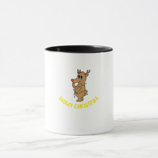 TAZA NAVIDAD CON NIEVE