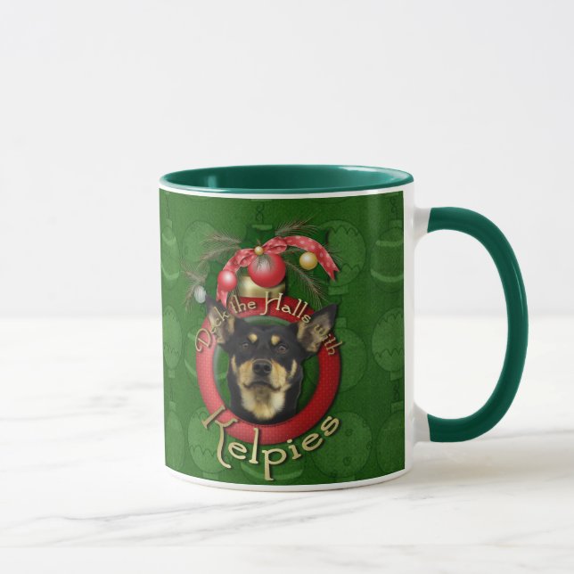 Taza Navidad - cubierta los pasillos - Kelpies (Derecha)