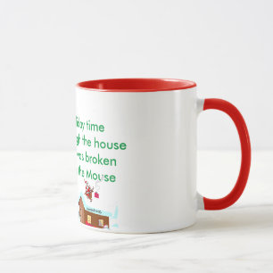 Taza Navidad del ordenador