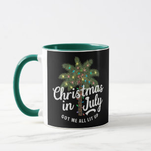 Taza Navidad en Julio Me Tiene Todo Encendido 