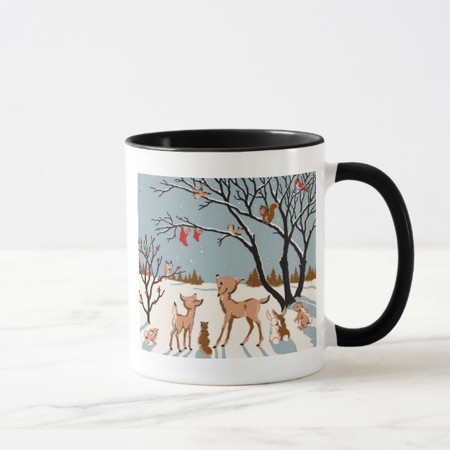 Taza Navidad en las maderas (Derecha)