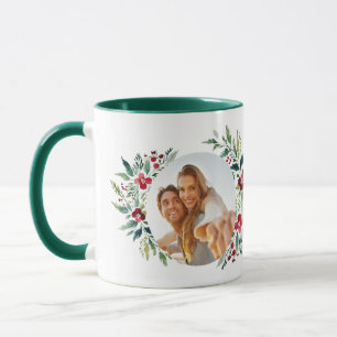 Taza Navidad Encantada Elegancia Perenne