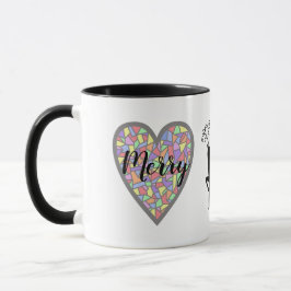 Taza Navidad Felices y brillantes
