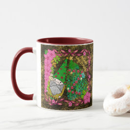 TAZA NAVIDAD FEROSA PERSONALIZADA CON ÁRBOL DE GNOME XM