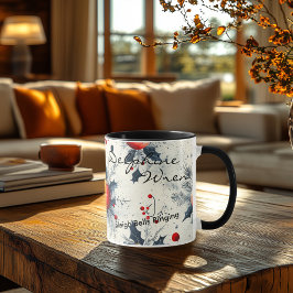 Taza Navidad Festiva Personalizada - Nombre Personaliza