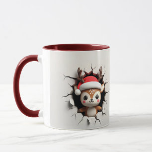 Taza Navidad Reno