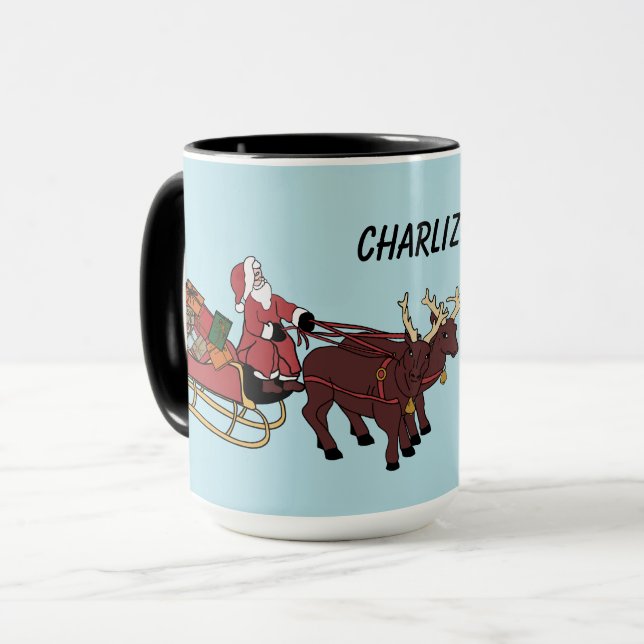 Taza Navidad Santa Claus (Anverso izquierdo)