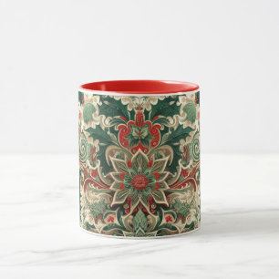 Taza Navidad victoriana/clásica/vintage