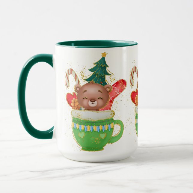 Taza Navidades Adorables Precious Bear Mug (Izquierda)
