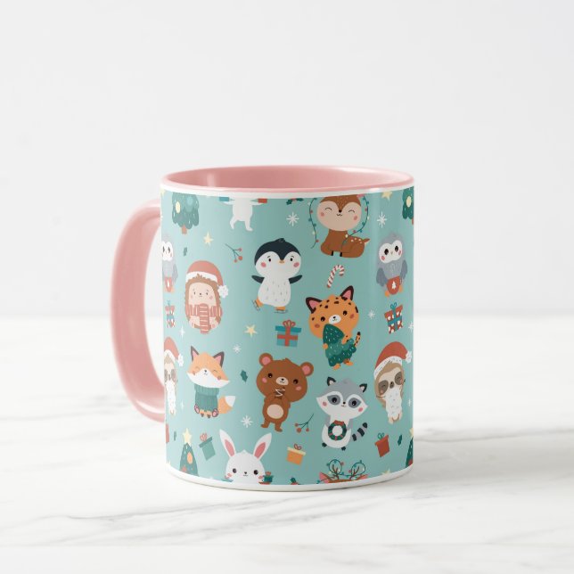 Taza Navidades Animales (Anverso izquierdo)