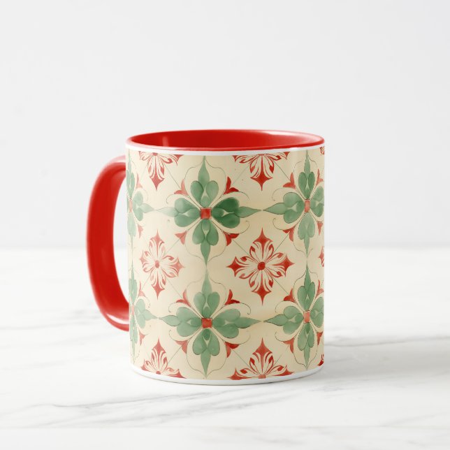 Taza Navidades antiguos mosaicos (Anverso izquierdo)