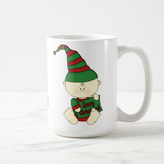 Taza Navidades Baby-Green+Red (Derecha)