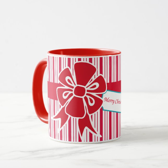 Taza Navidades Bow Coffee Mug (Anverso izquierdo)