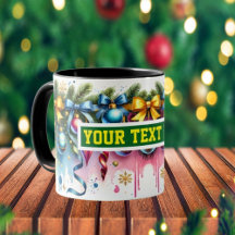 Navidades Bulbs Ornaments Coffee Mug